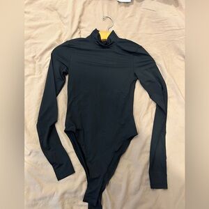 Black Long Sleeve Bodysuit